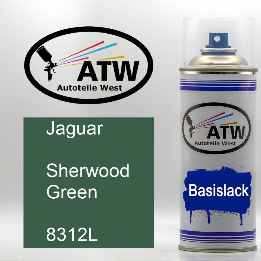 Jaguar, Sherwood Green, 8312L: 400ml Sprühdose, von ATW Autoteile West.